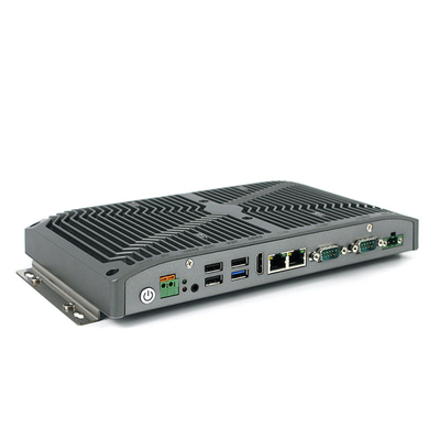 TPM2.0 Przemysłowa bezwentylatorowa obudowa ze stopu Mini PC 15W z podwójną siecią LAN