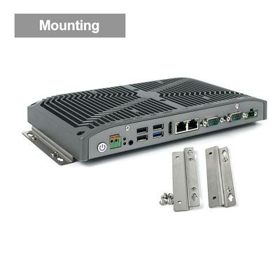 Wbudowany komputer bez wentylatora HDMI DC9V CPU I5-8265U 25W