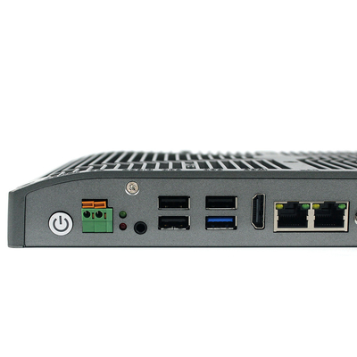 Powłoka ze stopu 25 W bez wentylatora Mini PC I7-8565u TPM2.0 z podwójną siecią LAN