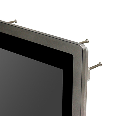 Wbudowany pojemnościowy monitor dotykowy IP69K 13,3 &quot;Zmywalny ze stali nierdzewnej 1920 * 1080