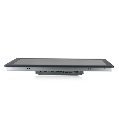 Wodoodporny, rezystancyjny ekran dotykowy Dual Lan 1000nits 24V Przemysłowy komputer z panelem zewnętrznym 21,5&quot;
