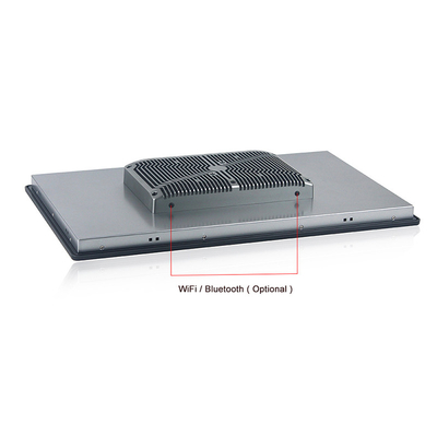 Win10 Iot J1900 HMI Panel przemysłowy PC Komputer stacjonarny 21,5 cala TPM 2.0 Rezystancyjny dotyk