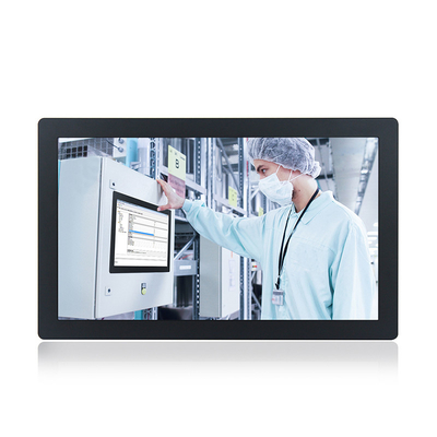 Win10 Iot J1900 HMI Panel przemysłowy PC Komputer stacjonarny 21,5 cala TPM 2.0 Rezystancyjny dotyk