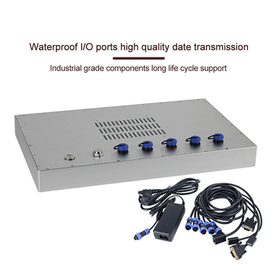 Wodoodporny ekran dotykowy 15,6 &quot;1000 Nit LCD PC IP69K Komputer przemysłowy