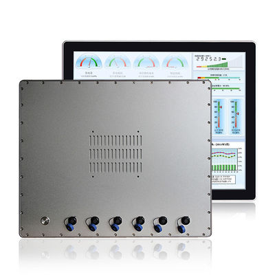 Jakość Pcap Wytrzymały ekran dotykowy PC, 19-calowy ekran dotykowy Ip69k Alu ze stopu aluminium Komputer PC fabryka