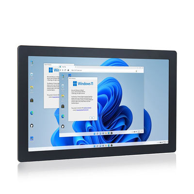Jakość Wodoodporny, rezystancyjny ekran dotykowy Dual Lan 1000nits 24V Przemysłowy komputer z panelem zewnętrznym 21,5" fabryka